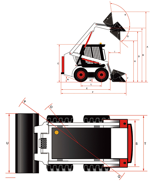 Cargadora compacta HT-350S