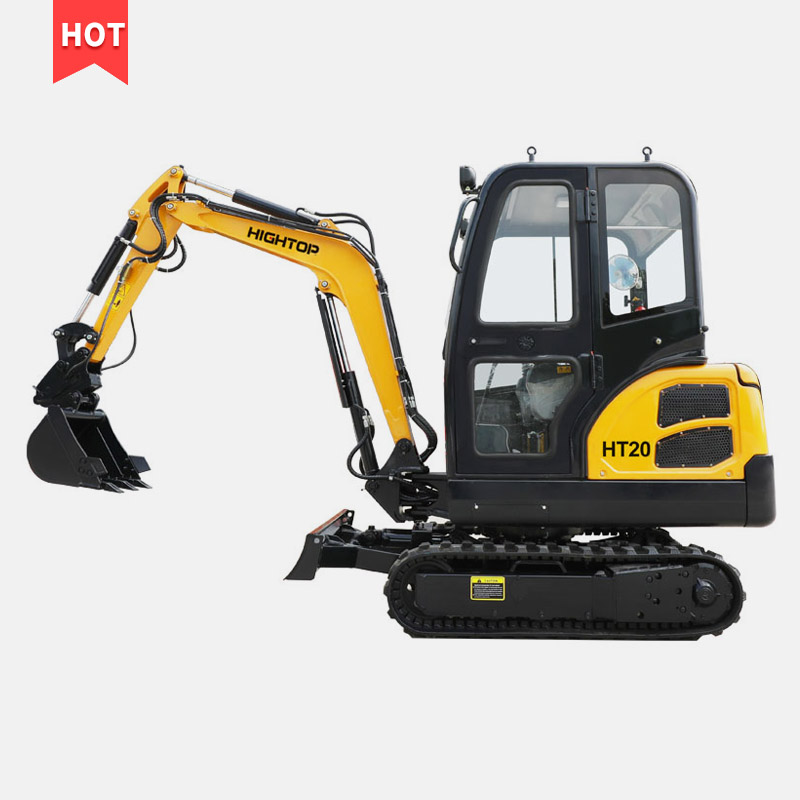 Miniexcavadora HT20-3 de 2 toneladas con cabina