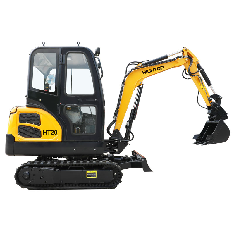 Miniexcavadora HT20-3 de 2 toneladas con cabina