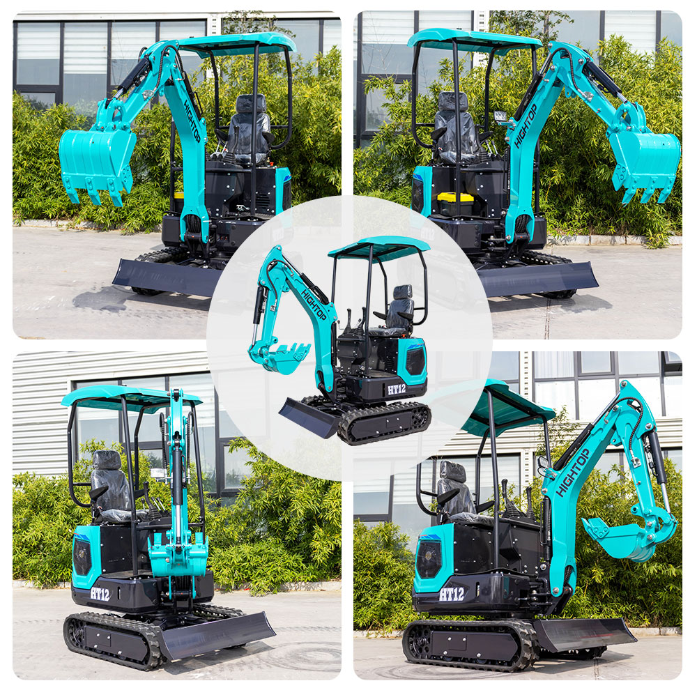 Miniexcavadora HT12 de 1200 kg