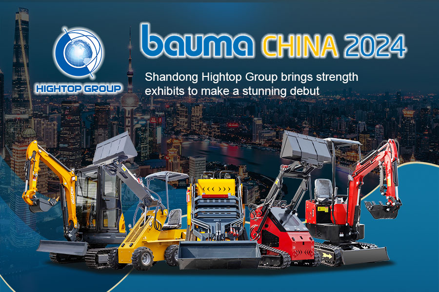 Bauma CHINA 2024: Shandong Hightop Group trae exhibiciones de fuerza para hacer un debut impresionante