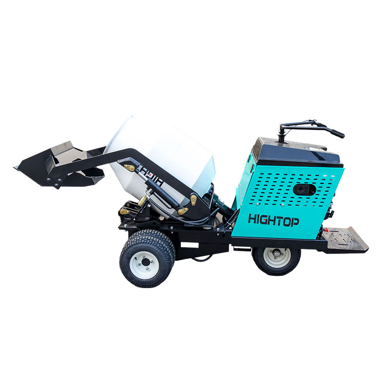 HT800 Mini mezcladora de cemento con ruedas